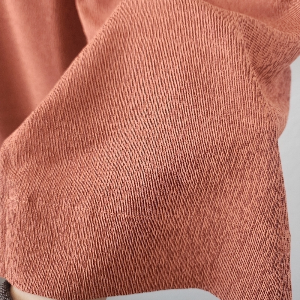 Athleta Echo Wide Leg Crop Pant Jambe Orange Breathable Pull On Packable NWT 12 - Picture 12 of 12